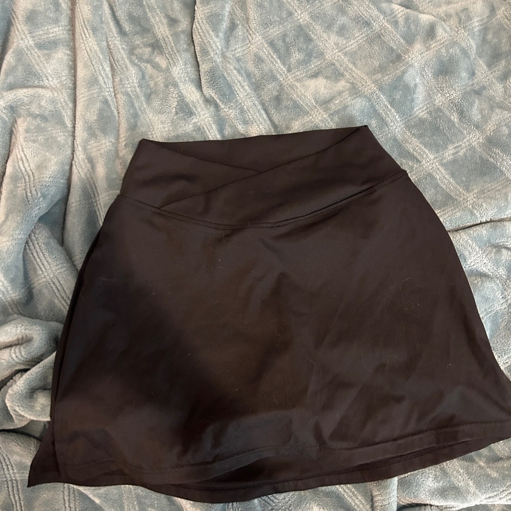 Black Tennis skort